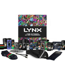 Load image into Gallery viewer, Lynx THE ULTIMATE 24-Day Calendar Christmas Countdown Gift Set for Him