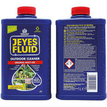 Load image into Gallery viewer, Jeyes Fluid Outdoor Cleaner &amp; Disinfectant &amp; Unblocker 1 Litre