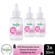 Load image into Gallery viewer, Simple Face Serums Set 30ml - Repair+, Glow+, Niacinamide, Hydrate+ (1 or 3 Pk)