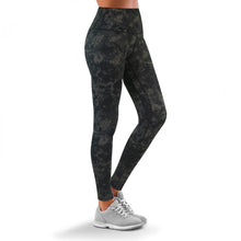 Load image into Gallery viewer, Women's Leggings High Waist Tye Dye Stretchable Comfy Sportswear, Black -Size 10