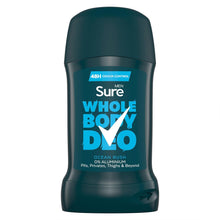 Load image into Gallery viewer, Sure Whole Body Ocean Rush Bundle Spray, Cream &amp; Stick with Odour Control