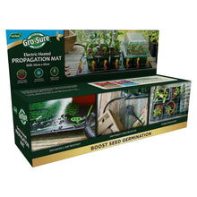Load image into Gallery viewer, Gro-Sure Electric Heated Propagation Mat for Boost Seed Germination, 50cm x 25cm