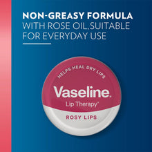 Load image into Gallery viewer, Vaseline Lip Balm Rosy Lips 20g, 8 Pack Lip Therapy Moisturising Soft Tint Care