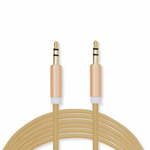 Load image into Gallery viewer, FX Aux-in-Cable 3.5mm Braided, Silver, Black, Gold, Rose Gold[Gold]