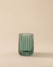 Load image into Gallery viewer, Cosmic Lido Toothbrush Holder | Glass | Bluish Green