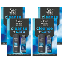 Load image into Gallery viewer, Dove Men+Care Gift Set Cleanse+Care Duo Bodywash &amp; Advanced Antiperspirant