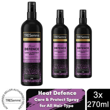 Load image into Gallery viewer, Tresemme Heat Defence Care&amp;Protect Hair Spray 270ml, 1, 3 or 6 Pack