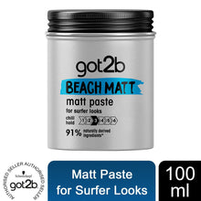 Load image into Gallery viewer, 1pk, 2pk or 3pk of 100ml Schwarzkopf got2b Beach Matt Surfer Look Matt Paste