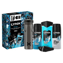 Load image into Gallery viewer, Lynx DON'T SWEAT Ice Chill Collection Gift Set for Him with Gym Towel &amp; Bottle