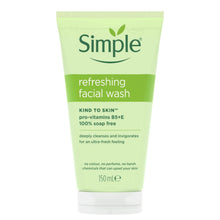 Load image into Gallery viewer, Simple Face Wash Range-Moisturising, Refreshing, Clear Pore Scrub or Glow, 150ml