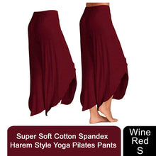 Load image into Gallery viewer, Super Soft Cotton Spandex Harem Style Yoga Pilates Pants, Choose Your Type