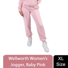 Load image into Gallery viewer, Wellworth Womens Baby Pink Joggers Size XL Soft Cozy Loungewear Bottoms