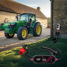 Load image into Gallery viewer, Cord EVIRA Professional 10m Portable EV Charger 2.3kW to 22kW w/ UK adaptor kit