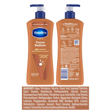 Load image into Gallery viewer, Vaseline Intensive Care Cocoa Radiant Body Lotion, 6 pack, 600ml for Dry Skin