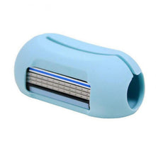 Load image into Gallery viewer, Envie 2-in-1 Travel Finger Razor Mini Shaver &amp; Portable Toothbrush Cover