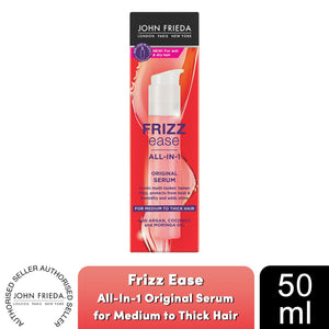 John Frieda Frizz Ease Haircare Range of Hairspray, Creme, Serum & Hair Mask