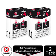 Load image into Gallery viewer, 3-In-One Multi-Purpose Drip Oil Easy to Use for Long-Lasting Lubrication 8x200ml