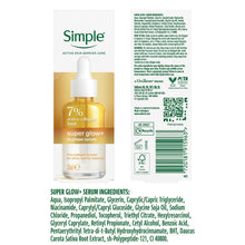 Load image into Gallery viewer, Simple Super Glow+ Bi-Phase Serum 30ml 10 Pack with Pro-Collagen Glow