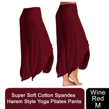 Load image into Gallery viewer, Super Soft Cotton Spandex Harem Style Yoga Pilates Pants, Choose Your Type