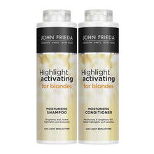 Load image into Gallery viewer, John Frieda Sheer Blonde Highlight Activating Shampoo &amp; Conditioner New Duo Pack