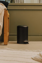 Load image into Gallery viewer, COSMIC Waste bin Black 3L Measures 16.7 x 23.8 x 26.8 cm