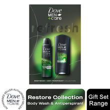 Load image into Gallery viewer, Dove Men+Care Refresh Bodywash &amp; Antiperspirant Duo Collection Gift Set for Him