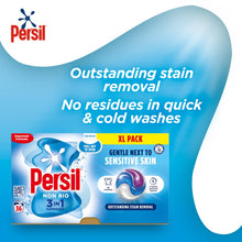 Load image into Gallery viewer, Persil XL 3 in 1 Washing Capsules Non Bio Stain Removal 36 Washes, 6 Pack