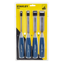 Load image into Gallery viewer, STANLEY 5002 B/E CHISEL SET 4PC 0-16-129