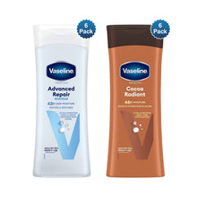 Load image into Gallery viewer, Vaseline Intensive Care Advanced Repair &amp; Cocoa Radiant Body Lotion 12x400ml