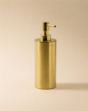 Load image into Gallery viewer, COSMIC Architect Soap Dispenser Brushed Gold, 240ML, Circular Design