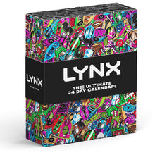 Load image into Gallery viewer, Lynx THE ULTIMATE 24-Day Calendar Christmas Countdown Gift Set for Him
