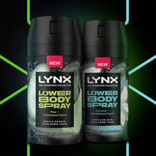 Load image into Gallery viewer, Lynx Lower Body Spray Coconut + Sandalwood &amp; Pear + Cedarwood, 100ml