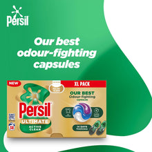 Load image into Gallery viewer, Persil XL Ultimate Washing Capsules Active Clean Stain Removal 38 Washes, 3 Pack