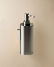 Load image into Gallery viewer, COSMIC Architect Sp Wall Soap Dispenser 240ML Matte Steel, Adhesive or Screws
