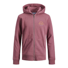 Load image into Gallery viewer, Jack &amp; Jones Jjbrat Junior Boys Zip Hooded Sweatshirt 2 Pack Navy Rose Size 140
