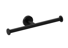 Load image into Gallery viewer, COSMIC Toilet Roll Holder Black Matte, Screw Mount, 28.8x7.8x5 cm