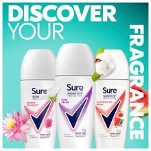 Load image into Gallery viewer, 3x Sure Women Motion Sense AP Deodorant Rollon 72H Nonstop, Pure Fresh - 50ml