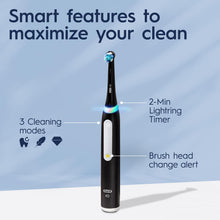 Load image into Gallery viewer, Oral-B iO3 Electric Rechargeable Toothbrush with 3 Cleaning Modes, Matt Black