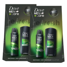 Load image into Gallery viewer, Dove Men+Care Refresh Extra Fresh 2 Pieces Gift Set for Him with Sports Towel