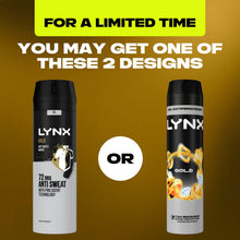 Load image into Gallery viewer, Lynx XXL Gold 72H Sweat Protection Anti-Perspirant Deodorant 6x250ml