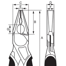 Load image into Gallery viewer, BAHCO 2628G-200 COMBINATION PLIERS 200MM