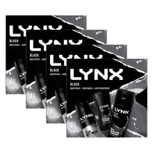 Load image into Gallery viewer, Lynx Black Body Wash, Body Spray &amp; Anti-Perspirant 3pcs Gift Set for Him