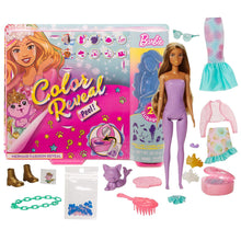 Load image into Gallery viewer, Barbie Color Reveal Peel Mermaid Fashion Doll with Accessories