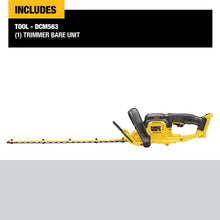 Load image into Gallery viewer, DEWDCM563PB DCM563PB Cordless Hedge Trimmer 18V Bare Unit