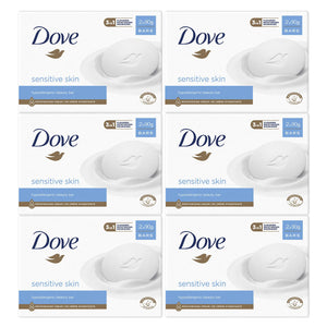 Dove Moisturising Beauty Cream Bar for Sensitive & Soft, Smooth Skin, 2x90g
