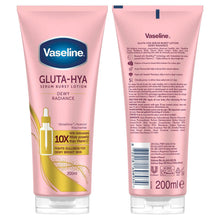 Load image into Gallery viewer, Vaseline Gluta-Hya Serum Burst Body Lotion Bundle Dewy Overnight Glow 6x200ml