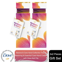 Load image into Gallery viewer, Dove Hand Treats Gift Set - Moisturising Hand Creams Essential &amp; Coconut Duo