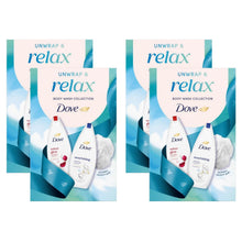 Load image into Gallery viewer, DOVE Relax Body Wash Collection Gift Set 2 piece, Choose your pack 1,2,3 or 4