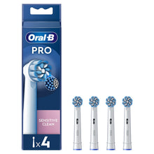 Load image into Gallery viewer, Oral-B Pro Sensitive Clean X-Filaments Toothbrush Replacement Heads, Pack of 4