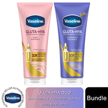Load image into Gallery viewer, Vaseline Gluta-Hya Radiance Body Lotion Duo Dewy &amp; Overnight 200ml Each